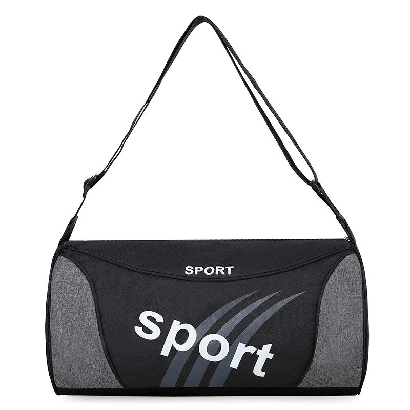 Unisex Outdoor Multifunction Hiking Sports Bag with Belt in black, featuring durable design and spacious size for any adventure.